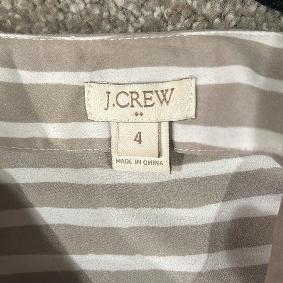 J Crew tank top blouse with open back detail - Picture 3 of 3